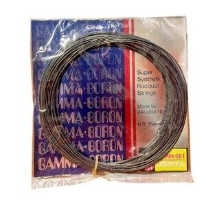 New Vintage  Gamma Boron 80s Gamma Gut Tennis String USPTA endorsed Japan